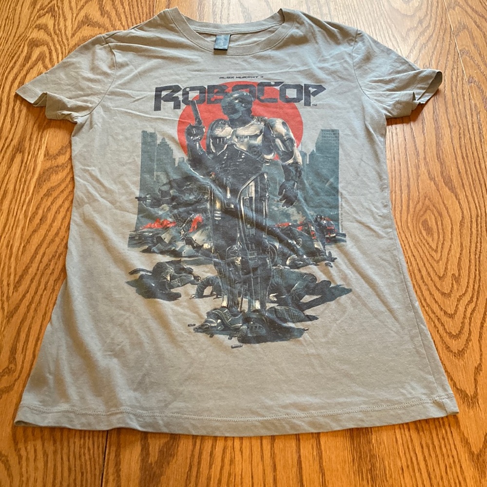 Gray Robocop Lootcrate T-Shirt woman’s XL